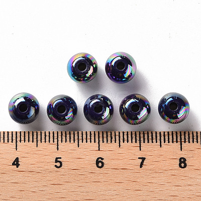 Opaque Acrylic Beads LS-MACR-S370-D8mm-A19-1