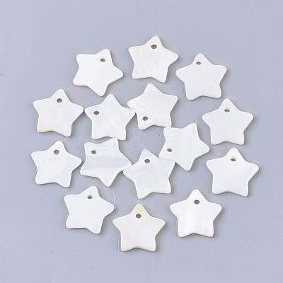 Freshwater Shell Pendants X-SHEL-S276-60B-1