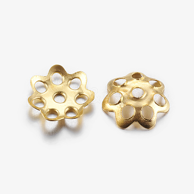 Iron Bead Caps X-IFIN-R197-G-1