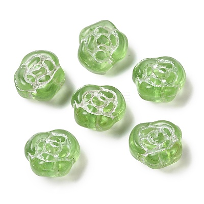 Transparent Lampwork Beads LAMP-P065-01A-06-1