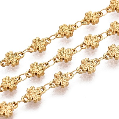5M 304 Stainless Steel Flower Link Chains CHS-T071-53G-1