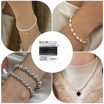 5Pcs Pure Silk Cord OCOR-BBC0001-04A-1