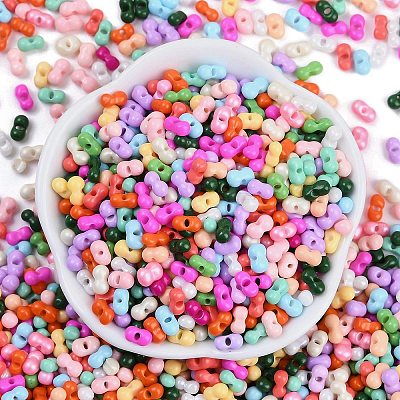 Glass Seed Beads SEED-K010-03O-1