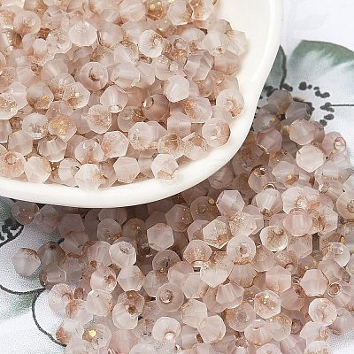 Frosted Glass Beads FGLA-D300-01I-1