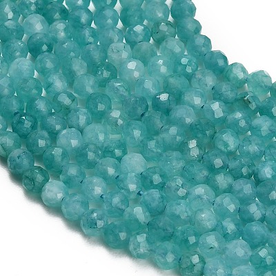 Natural Amazonite Beads Strands G-T152-A01-4mm-1