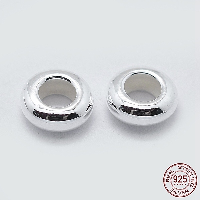 925 Sterling Silver Spacer Beads STER-K171-40S-03-1