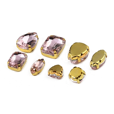 Glass Rhinestone Sew on Rhinestone RB-CBA33FD-01G-07-1