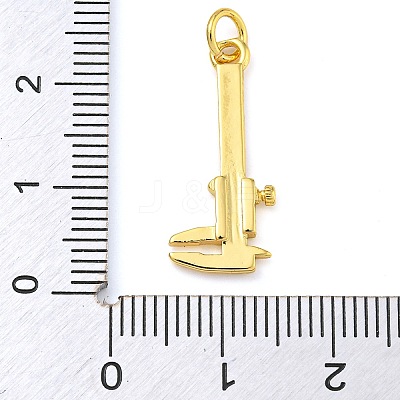 Rack Plating Brass Pendants KK-Z063-30A-G-1