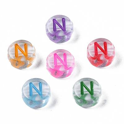 Transparent Clear Acrylic Beads MACR-N008-56N-1