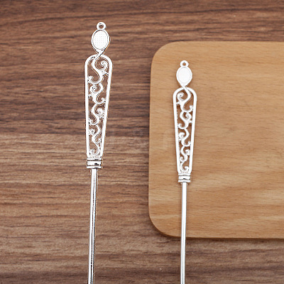 Alloy Hair Sticks Findings PW-WG14FAC-01-1