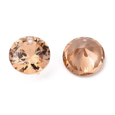 Cubic Zirconia Charms ZIRC-N033-A-06-1