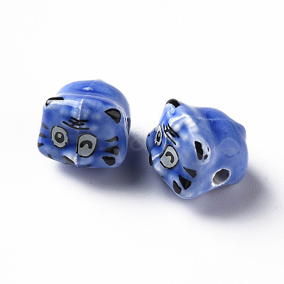 Handmade Porcelain Beads PORC-T007-20I-1