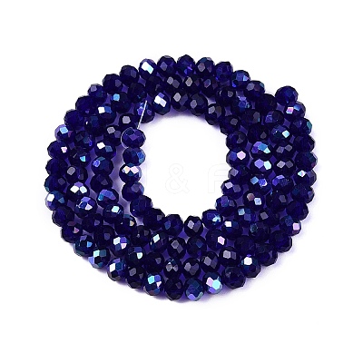 Electroplate Glass Beads Strands LS-EGLA-A044-T4mm-L06-1