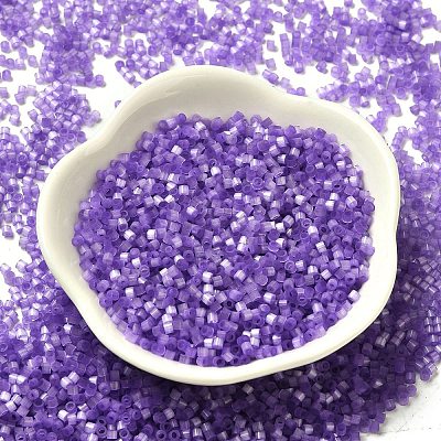 Glass Bugle Beads SEED-B001-03A-14-1