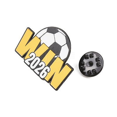 Football Alloy Enamel Pins JEWB-G046-01A-1