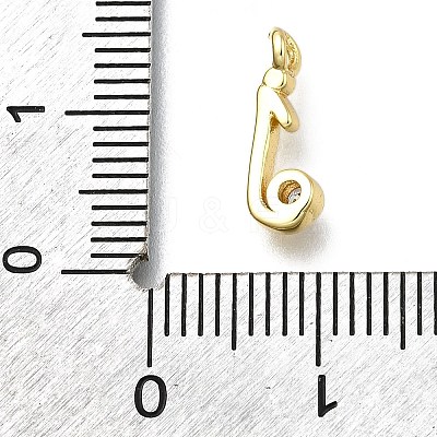 Brass Micro Pave Cubic Zirconia Pendants KK-B132-12G-J-1