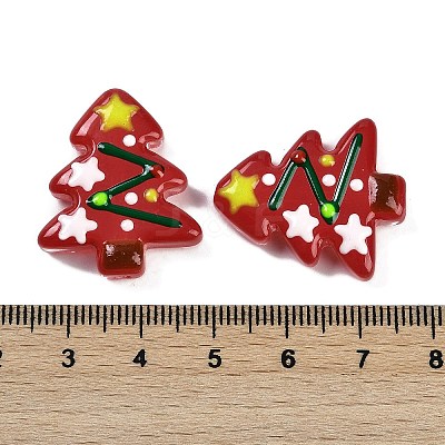 Christmas Theme Handmade Lampwork Beads LAMP-I027-07A-1