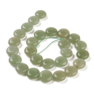 Natural Green Aventurine Beads Strands G-M403-C10-02-1