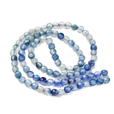 Natural Agate Beads Strands G-E469-12W-1
