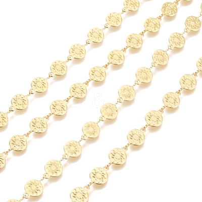 Brass Handmade Link Chains CHC-G006-11G-1