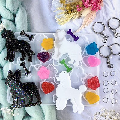 Food Grade DIY Pendant Silicone Molds PW-WG1755B-01-1