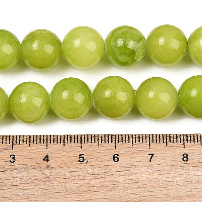 Natural Mashan Jade Graduated Beads Strands GG-CBA2AE1-A08-N-1