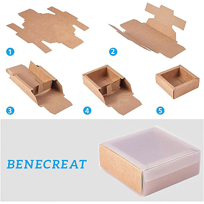 Kraft Paper Jewelry Boxes CON-WH0068-65A-1