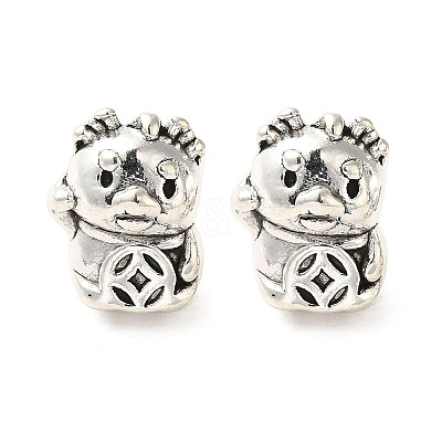 Tibetan Style Alloy European Beads PALLOY-M217-06AS-1