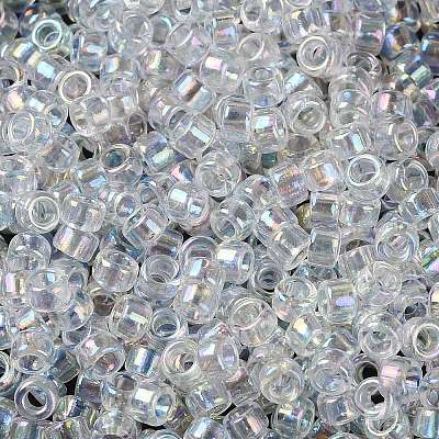 Transparent Colours AB Glass Seed Beads SEED-S042-14A-01-1