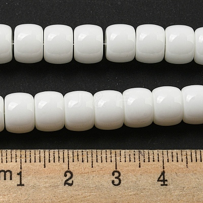 Opaque Glass Beads Strands X-GLAA-NH0002-B05-1