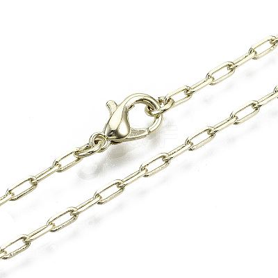 Brass Paperclip Chains MAK-S072-09A-14KC-1