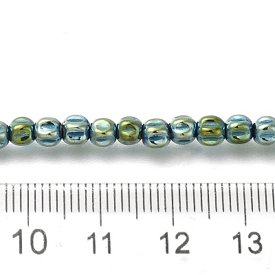 Electroplated Synthetic Non-magnetic Hematite Beads Strands G-C154-A01-01H-1