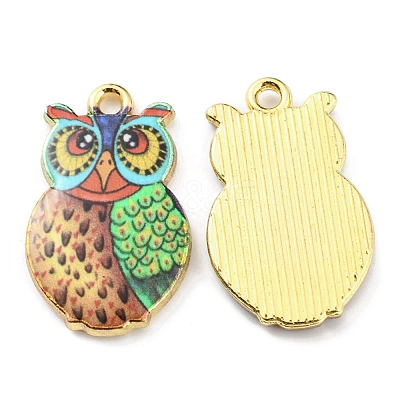 Printed Alloy Pendants ENAM-D051-16G-05-1