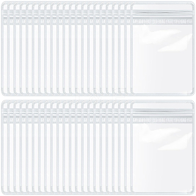 10Pcs PVC Plastic Resealable Bags OPP-WH20001-02A-1