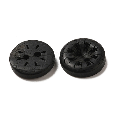 Carved 2-Hole Basic Sewing Buttons LS-NNA0YZG-1