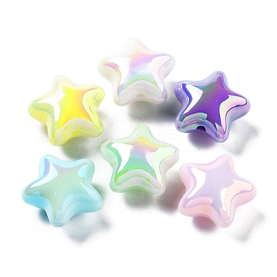 UV Plating Acrylic Beads MACR-K357-10J-1