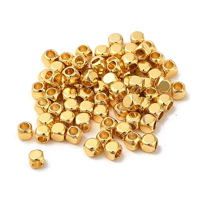 Brass Spacer Beads KK-P198-02B-G-1