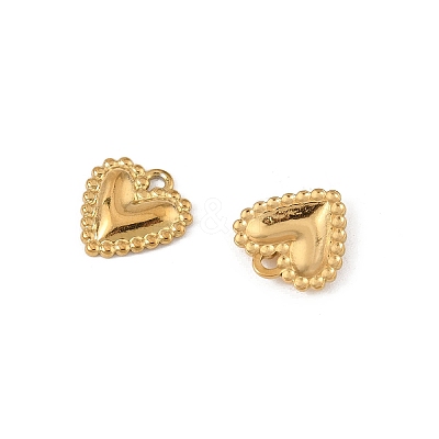 304 Stainless Steel Charms STAS-P396-06G-1