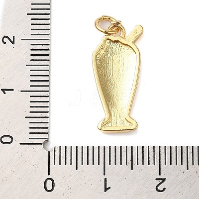 Rack Plating Brass Enamel Pendants KK-S372-03B-01-1