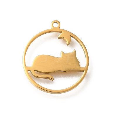 304 Stainless Steel Pendants STAS-S144-04E-1
