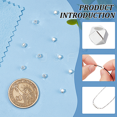 12Pcs 925 Sterling Silver Spacer Beads STER-BC0001-95-1