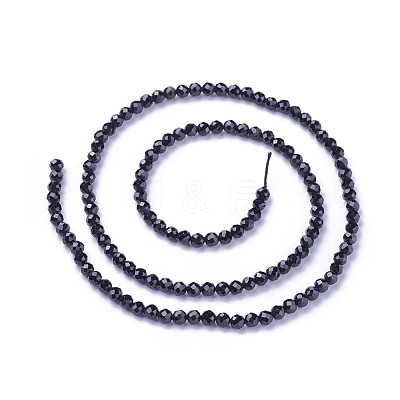 Natural Spinel Beads Strands G-F619-14-3mm-1