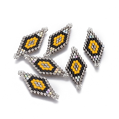 MIYUKI & TOHO Handmade Japanese Seed Beads Links SEED-E004-F08-1