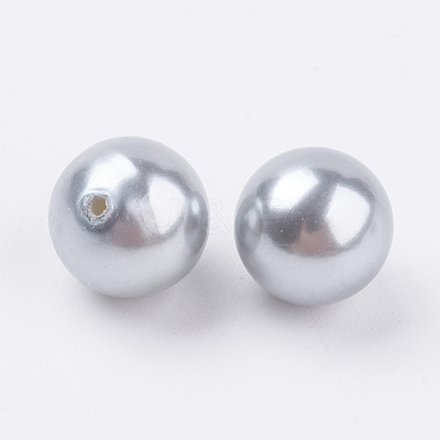 Shell Pearl Half Drilled Beads BSHE-G016-10mm-04-1