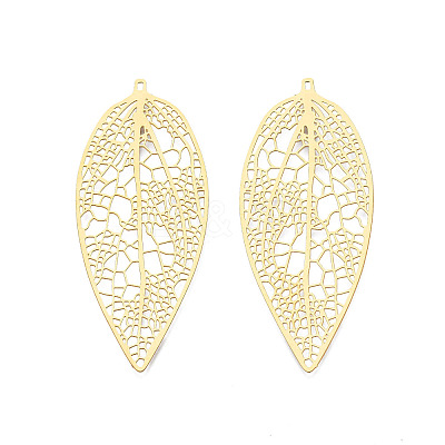 201 Stainless Steel Big Pendants X-STAS-N102-02LG-1