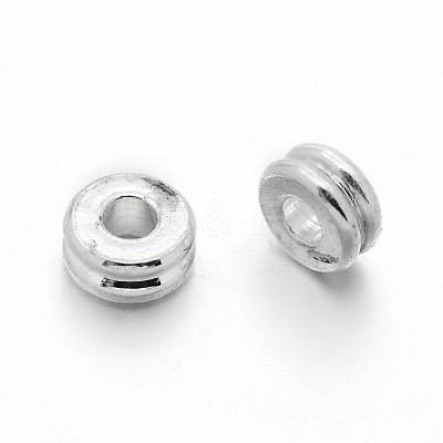 Brass Spacer Beads X-KK-E640-01-4mm-S-1