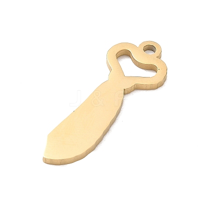 304 Stainless Steel Pendants SA-CBAE115-01G-1
