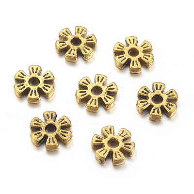Alloy Spacer Beads X-PALLOY-R00742-AG-NR-1
