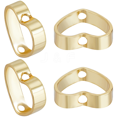 60Pcs Brass Bead Frame KK-CN0002-62-1