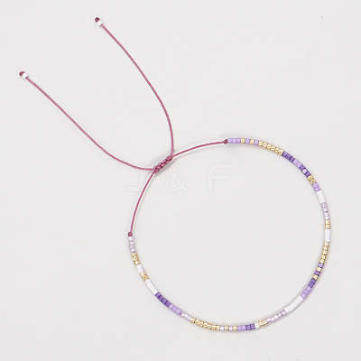 Miyuki Seed Braided Beaded Bracelet for Women DC4716-3-1